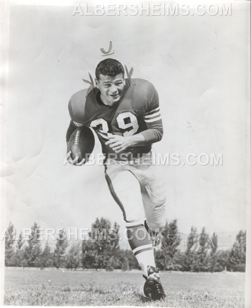 Autographed HUGH MCELHENNY 8X10 San Francisco 49'ers Photo