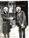 Thomas Edison & Henry Ford - The Most Famous Inventors of the 20th Century Original Photo