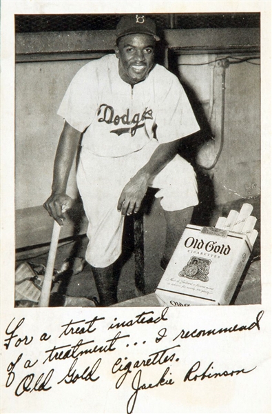 A Young Jackie Robinson Found on Two 1940s Cigarette Cards