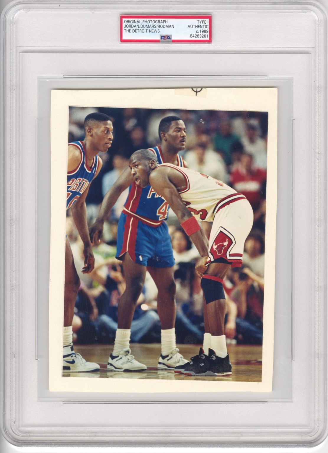 Item Detail - 1989 Michael Jordan vs. Dennis Rodman Joe Dumars Original ...