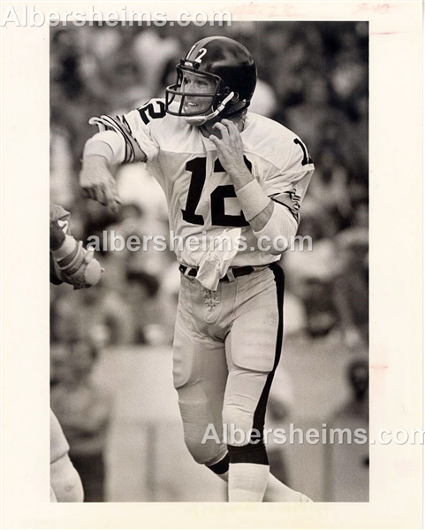 Terry Bradshaw 1980 Original Type 1 Photo Published in The Sporting News