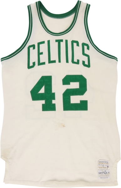 1975-76 Boston Celtics NBA Championship Season Game Worn Jerome Anderson Jersey 