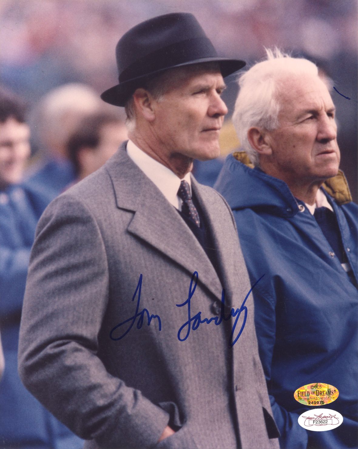 Item Detail Tom Landry Dallas Cowboys Legendary Coach Football Hof