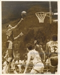 Wilt Chamberlain Floats Through the Air 1969-70 NBA Finals Lakers vs Knicks Original TYPE 1 photo