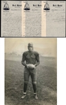 Joe Lillard 1934 Signed Letter to the Philadelphia Eagles – Last Man in the NFL Before the Color Line -Historically Significant PSA/DNA LOA