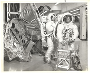 Apollo 12 Astronaut Crew Practice for Their Mission Official NASA TYPE 1 original Photo