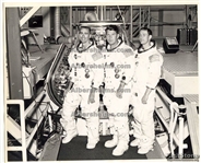 Apollo 7 Crew – Walt Cunningham Wally Schirra & Donn Eisele Original 1968 TYPE 1 Photo