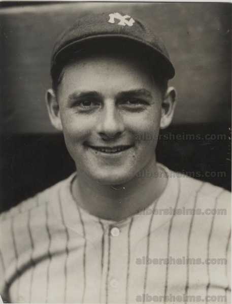 1920’s Waite Hoyt image used for 1924 Diaz Cigarettes Baseball Card Original TYPE 1 photo PSA LOA