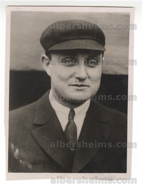 Billy Evans HOF Umpire 1910-19 Original Charles Conlon TYPE 1 photo used for 1922 Exhibits PSA LOA