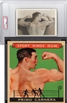 Primo Carnera Heavyweight Champ Original TYPE 1 photo image used for 1933 Sport Kings PSA/DNA