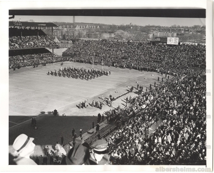 1940 NFL Championship Game – Most Lopsided Score in NFL history Bears 73 Redskins 0 -  Original TYPE 1 Photo PSA/DNA LOA