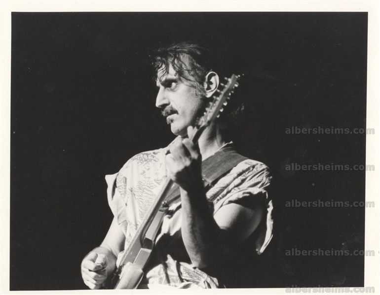 Frank Zappa Mothers of Invention Original TYPE 1 photo PSA/DNA LOA