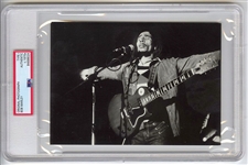 Bob Marley 1977 Exodus Tour Ultra RARE -  Original TYPE 1 photo PSA/DNA 