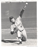 Tug McGraw New York Mets 1973 World Series Throwing Heat Original TYPE 1 photo PSA/DNA LOA