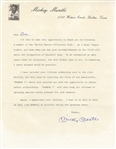  Mickey Mantle Typed Letter Signed 1980’s PSA/DNA LOA