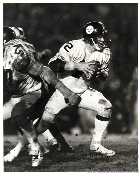 Terry Bradshaw Pittsburgh Steelers Quarterback Goes to War Original TYPE 1 Photo