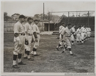 1933 Pittsburgh Pirates Pitchers at Spring Training with Waite Hoyt Original TYPE 1 Photo
