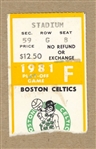 1981 Boston Celtics vs Philadelphia 76ers Game 7 Eastern Conference Finals Championship Ticket Stub 