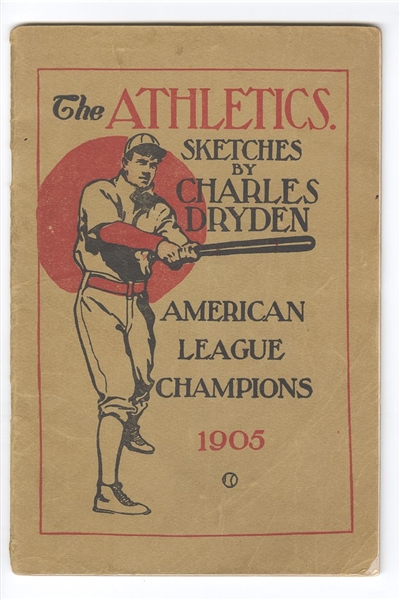1905 Philadelphia Athletics American League Champs Yearbook