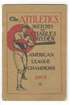 1905 Philadelphia Athletics American League Champs Yearbook