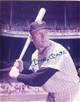 Mickey Mantle Signed AUTO 8x10 Color photo Yankees PSA/DNA LOA