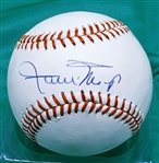 Willie Mays Vintage Single Signed AUTO NL (White) baseball PSA/DNA COA