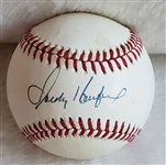 Sandy Koufax Single Signed AUTO NL Baseball (Giamatti) Brooklyn L.A. Dodgers PSA/DNA
