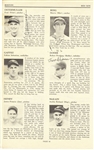 Moe Berg & 1930’s Red Sox Multi-Signed AUTO Who’s Who in Baseball Page PSA/DNA LOA