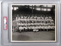 1952 Brooklyn Dodgers NL Championship Team Jackie Robinson TYPE 1 original Photo PSA/DNA