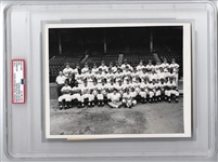 1957 Brooklyn Dodgers Last Team in Brooklyn TYPE 1 original Photo PSA/DNA