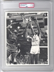 1982 Michael Jordan UNC vs St. Johns Basketball TYPE 1 original photo PSA/DNA
