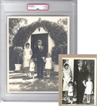 1960’s John F. Kennedy and Family Original Doubleweight TYPE III photo PSA/DNA