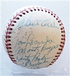 1976 L.A. Dodgers Team Signed Baseball /w 25 Autographs & Vin Scully JSA LOA