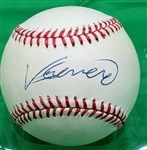 Vladamir Guerrero Sr. Single Signed AUTO ONL Baseball HOF Expos Angels JSA COA