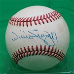 Willie Stargell Pirates HOF Single Signed AUTO ONL Baseball D.2001 JSA COA