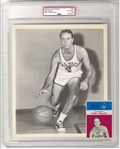 Carl Bruan Image Used for 1961 Fleer Basketball Card Original TYPE 1 Photo PSA/DNA LOA