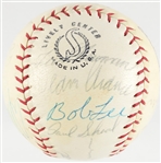 1965 California Angels Team Signed AUTO Baseball With Dick Wantz Autograph PSA/DNA LOA