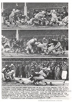 1958 Baltimore Colts Win NFL Championship – Greatest Game Ever Played Original Press Photo
