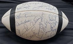 1968 Baltimore Colts Team Signed AUTO Football NFL Champs Super Bowl III