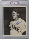 Willie Mays Original Photo Used for 1952 Topps Rookie Card PSA/DNA Type 3