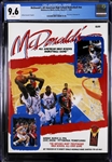 1996 McDonalds All-American Basketball Program CGC 9.6 Kobe Bryant Pop 2 None Higher