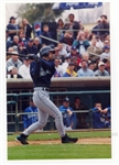 2002 Ichiro Suzuki Original Photo Seattle Mariners Hits The Long Ball
