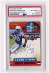 2016 Panini The National #MH HOF Class Marvin Harrison Signed Auto COLTS PSA/DNA