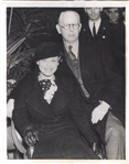 Jesse Livermore & His 3rd Wife on the Way to California – Son Shot 1935 Original Photo  Great Bear of Wall Street