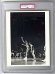 Kareem Abdul Jabbar Early 70’s vs Celtics – Dave Cowens TYPE 1 Original Photo PSA/DNA