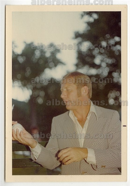 Mickey Mantle 1974 Hall of Fame Induction Weekend Original Snapshot TYPE I photo