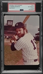 1973 Thurman Munson Original TYPE I Photo Snapshot New York Yankees PSA/DNA