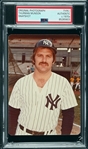 Mid 1970s Thurman Munson Smiling Original TYPE I Photo Snapshot New York Yankees PSA/DNA
