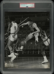 1970 John Havlicek Boston Celtics Going Airborne vs. Buffalo Braves Original TYPE I photo PSA/DNA