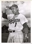 1956 Pee Wee Reese Brooklyn Dodgers Crystal Clear TYPE 1 Photo